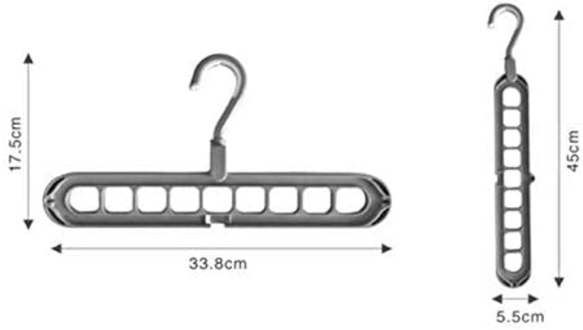 شماعة تنظيم الملابس السحرية
