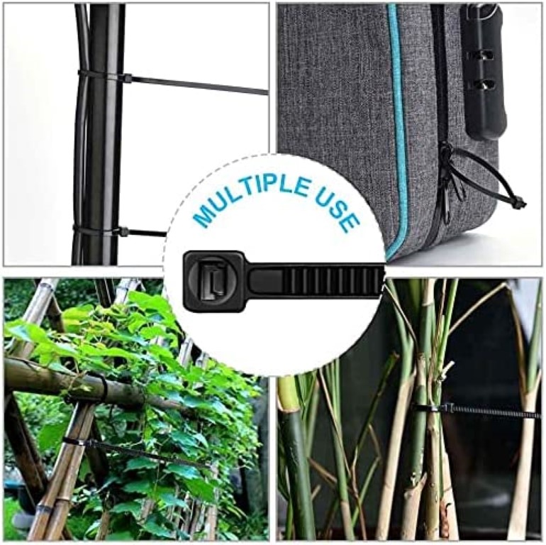 سلك قفيز رباط بلاستك - 30 سم - 100 قطعة