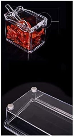 طقم توابل اكريليك - 4 قطع