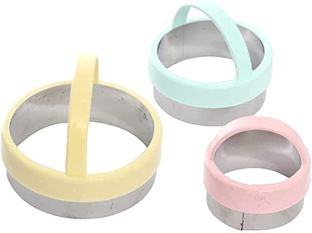 طقم قطاعات عجين دائرية - 3 قطع