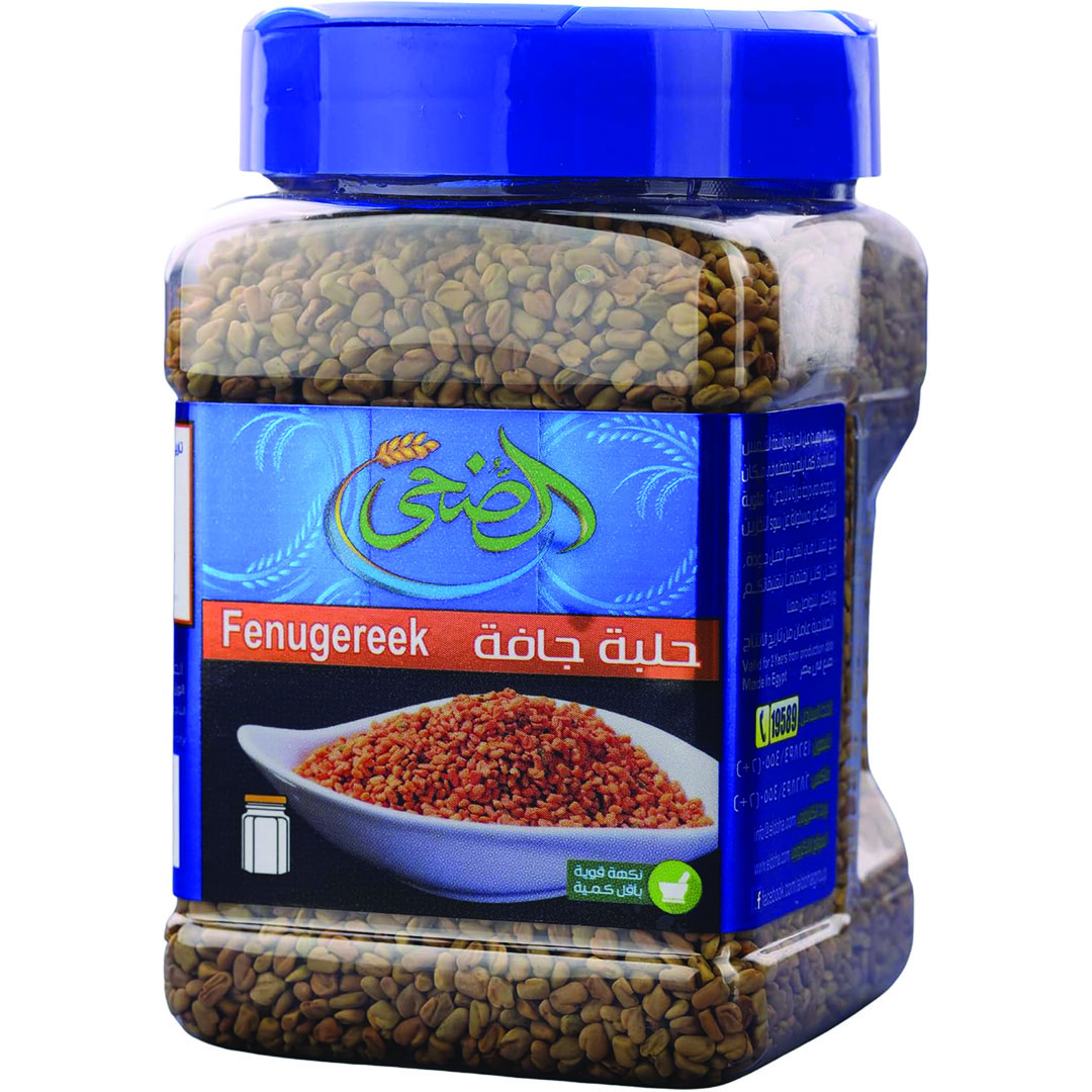 الضحى برطمان حلبة حصى - 340 جرام