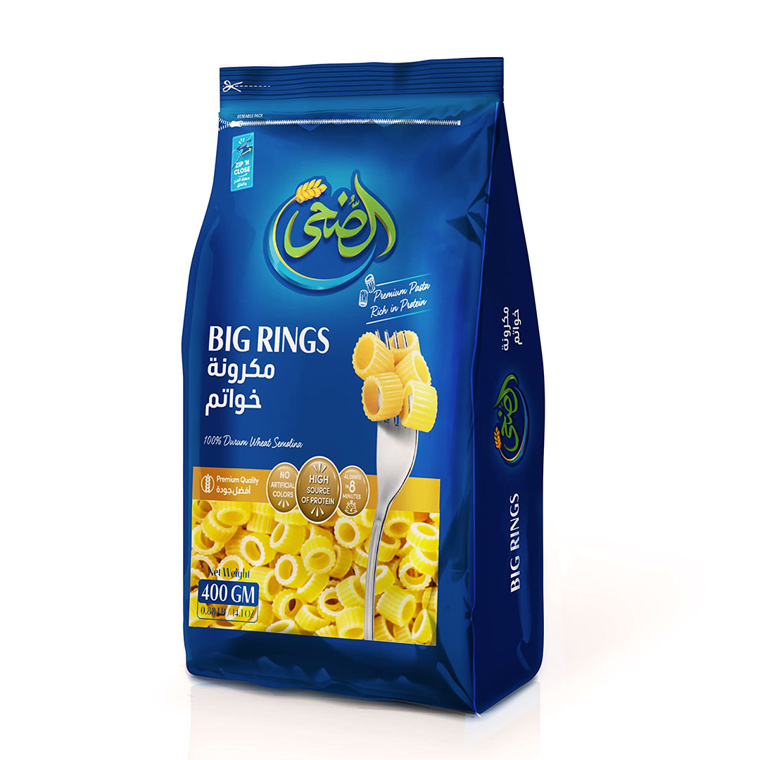 الضحى مكرونة خواتم سيمولينا إيطالية - 400 جرام