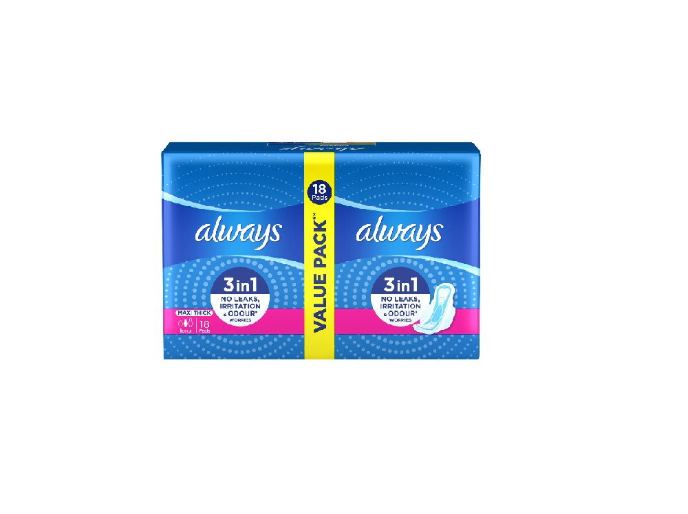 الويز فريش فوط صحية - طويل - 18 فوطة