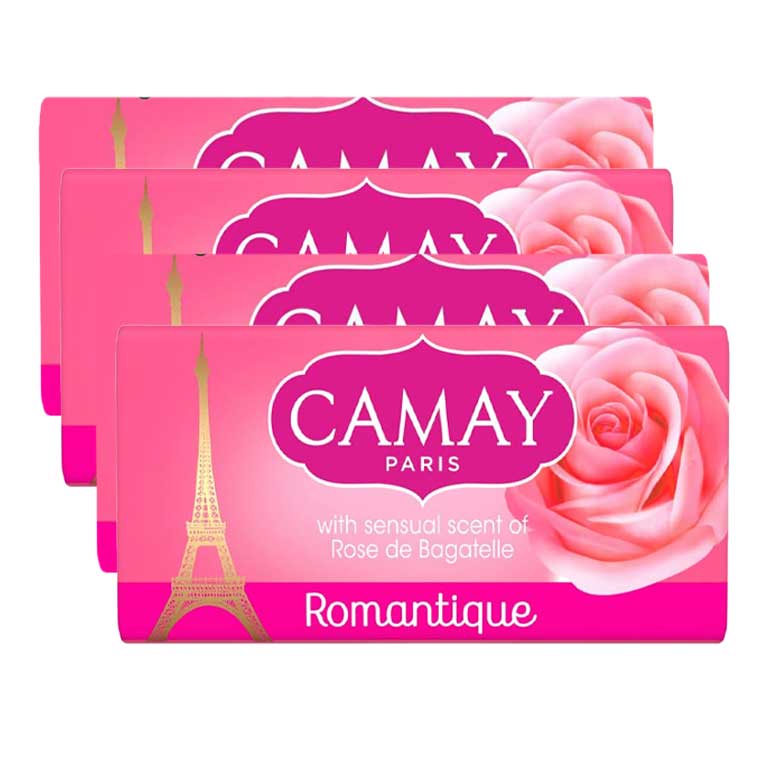 كامي صابون لليدين - رومانسية - 115 جم - 4 قطع