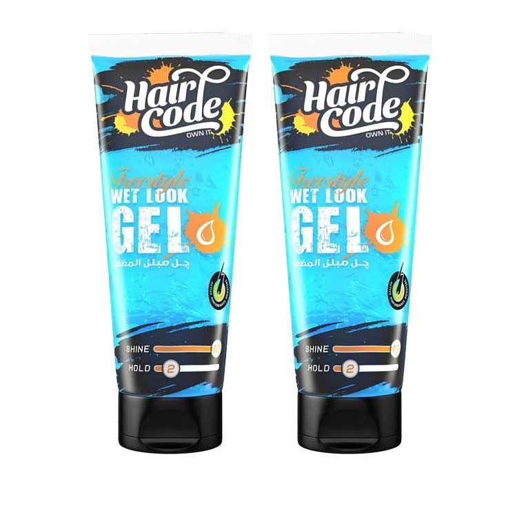 هيركود جيل للشعر 185 جرام + زيادة 35% جم - 2 قطعة