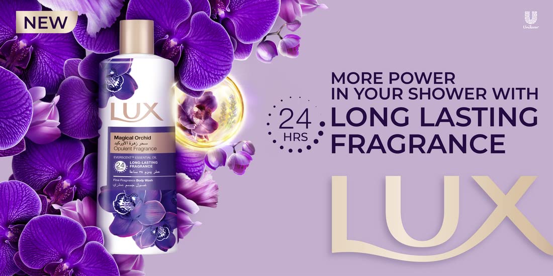 لوكس شاور جيل زهرة الاوركيدا - 500 مللي