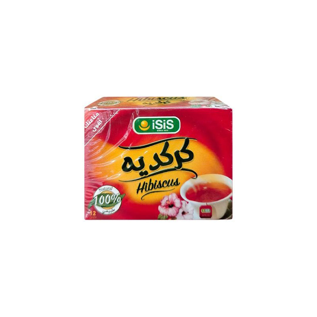 ايزيس أعشاب كركديه طبيعي - 12 فتلة