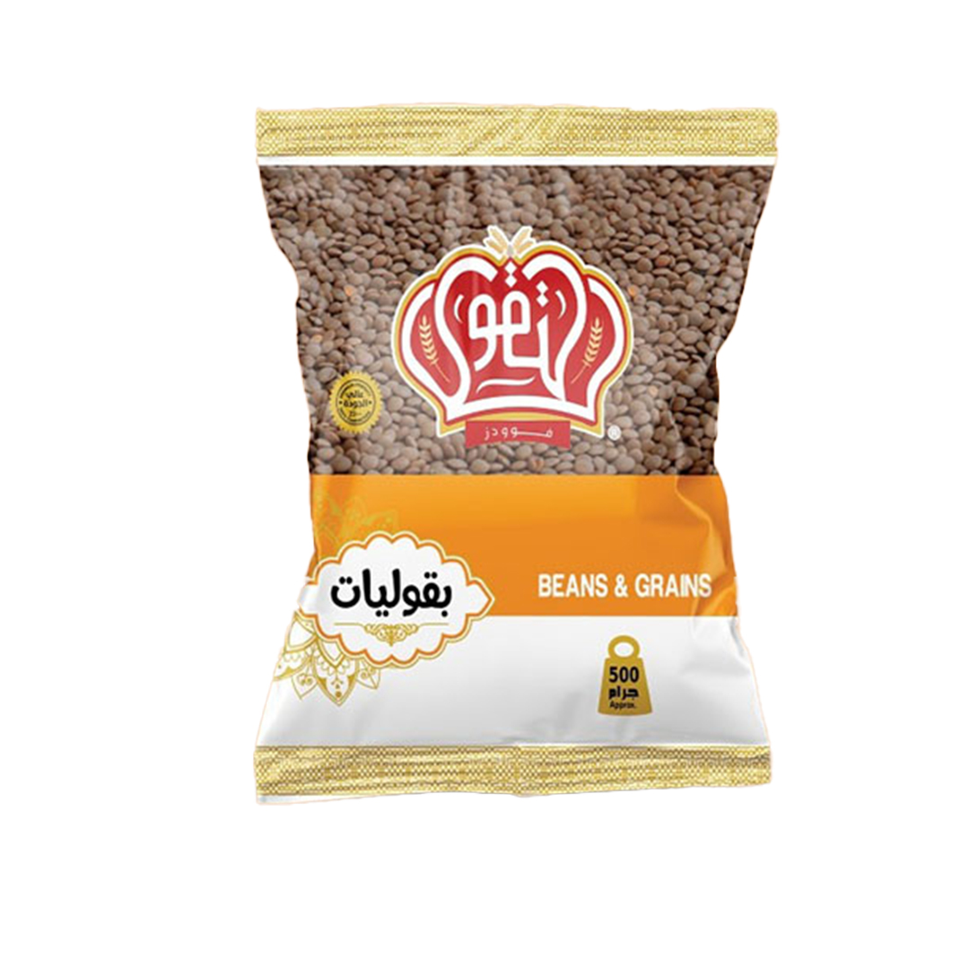 التقوي عدس بجبة - 500 جم