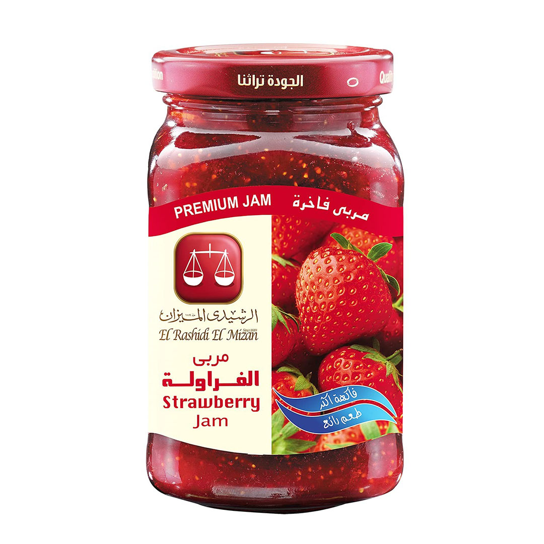 الرشيدي الميزان مربى الفراولة - 340 جم