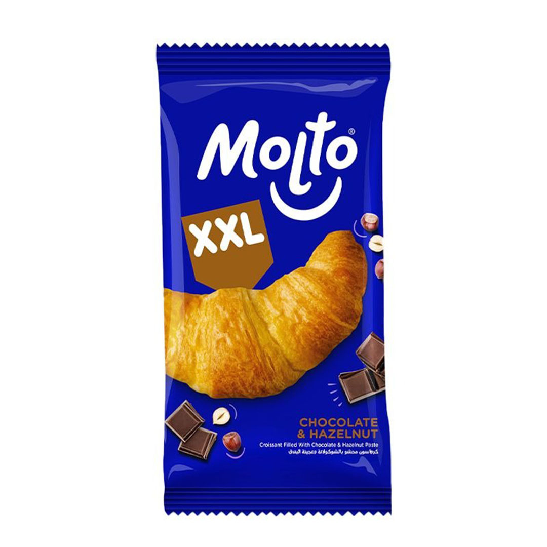 مولتو كرواسون شوكولاتة وبندق اكس اكس لارج - 1 قطعة