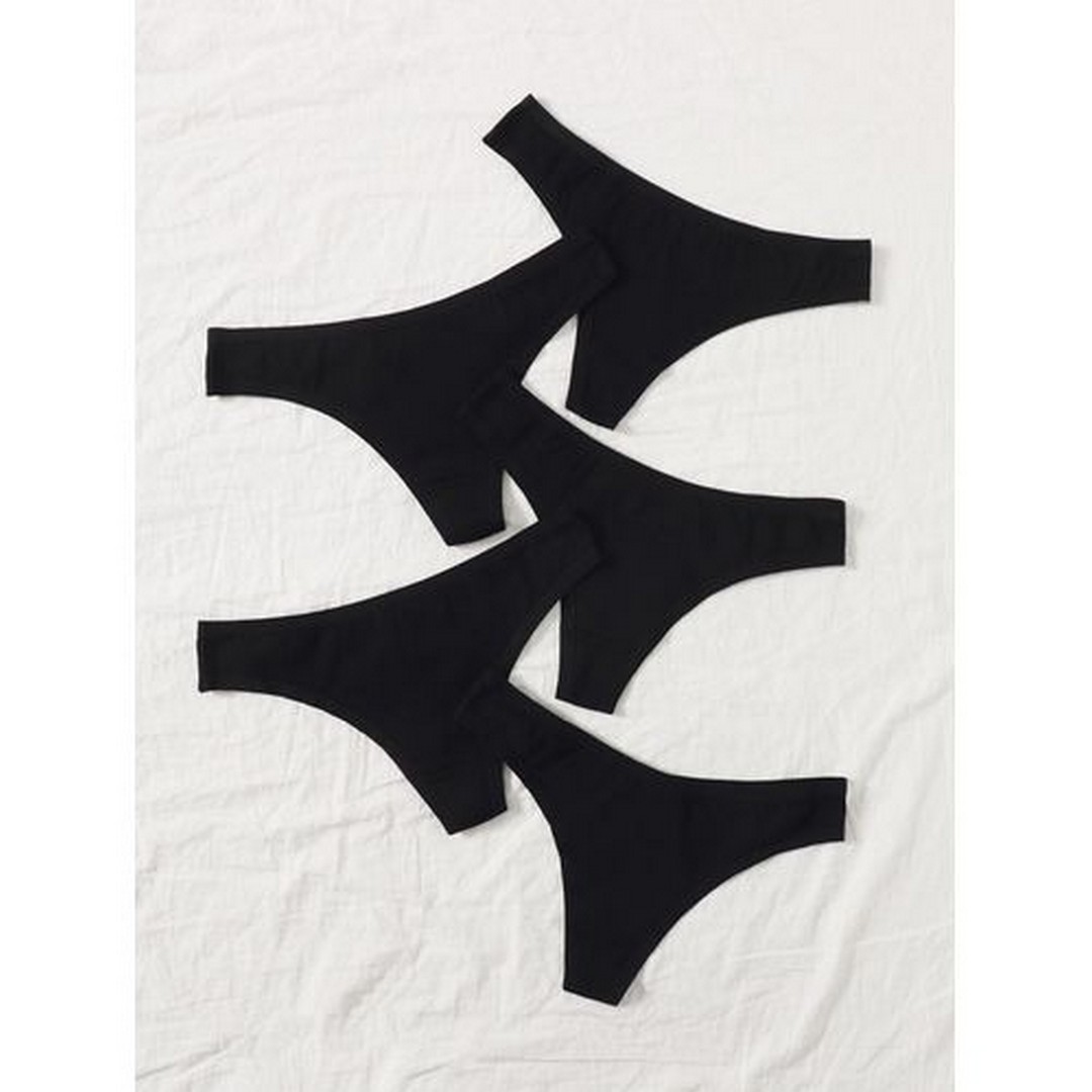 ميسيري بانتي حريمي سادة مسيري - 5 قطع أسود