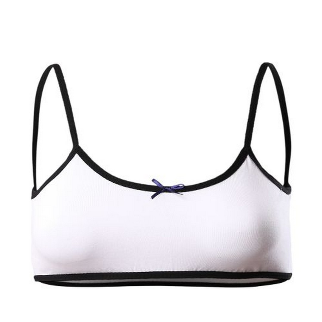 ميسيري توب حريمي حمالات رفيعة - أبيض