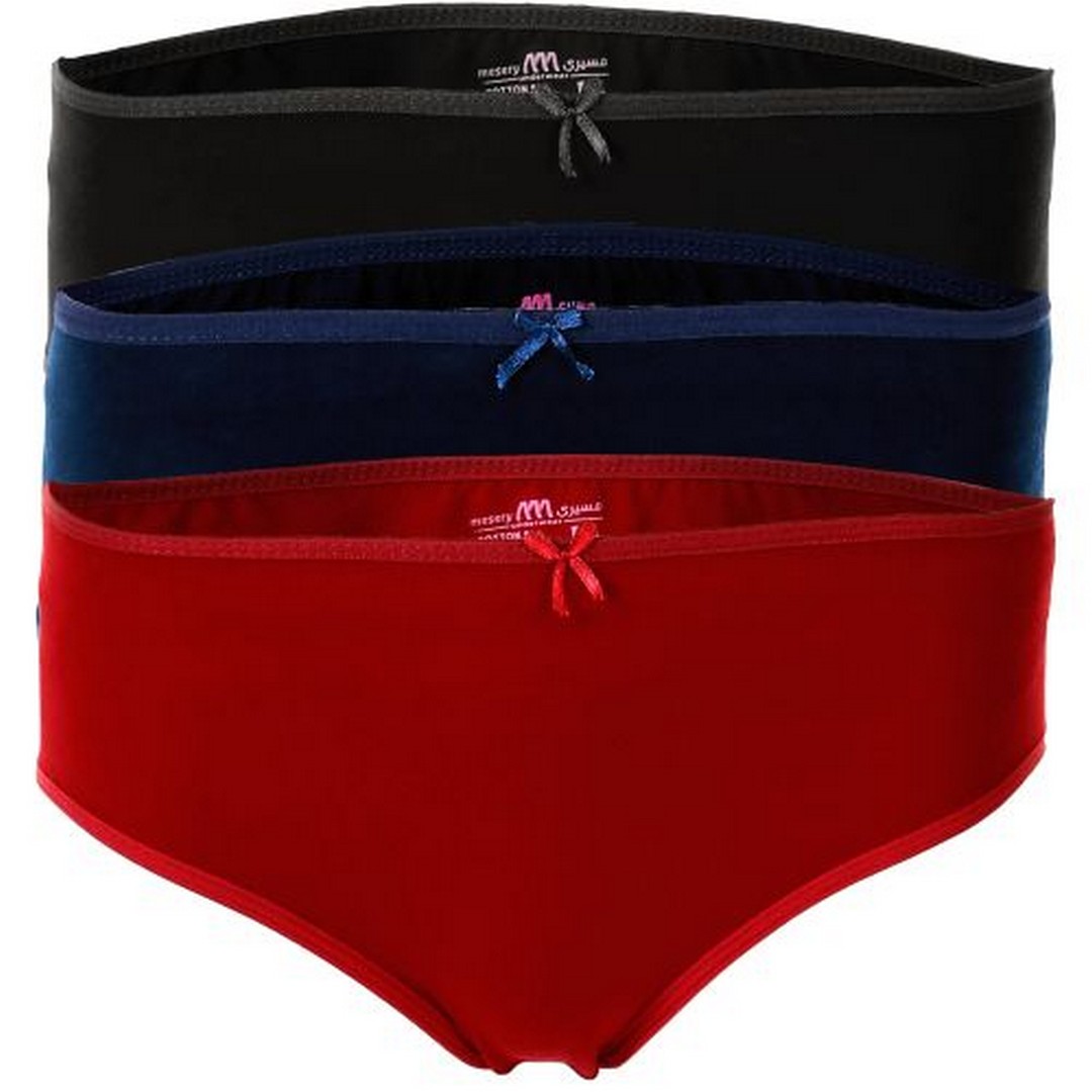 ميسيري مجموعة بانتي قطن مسيري حريمي - 3 قطع