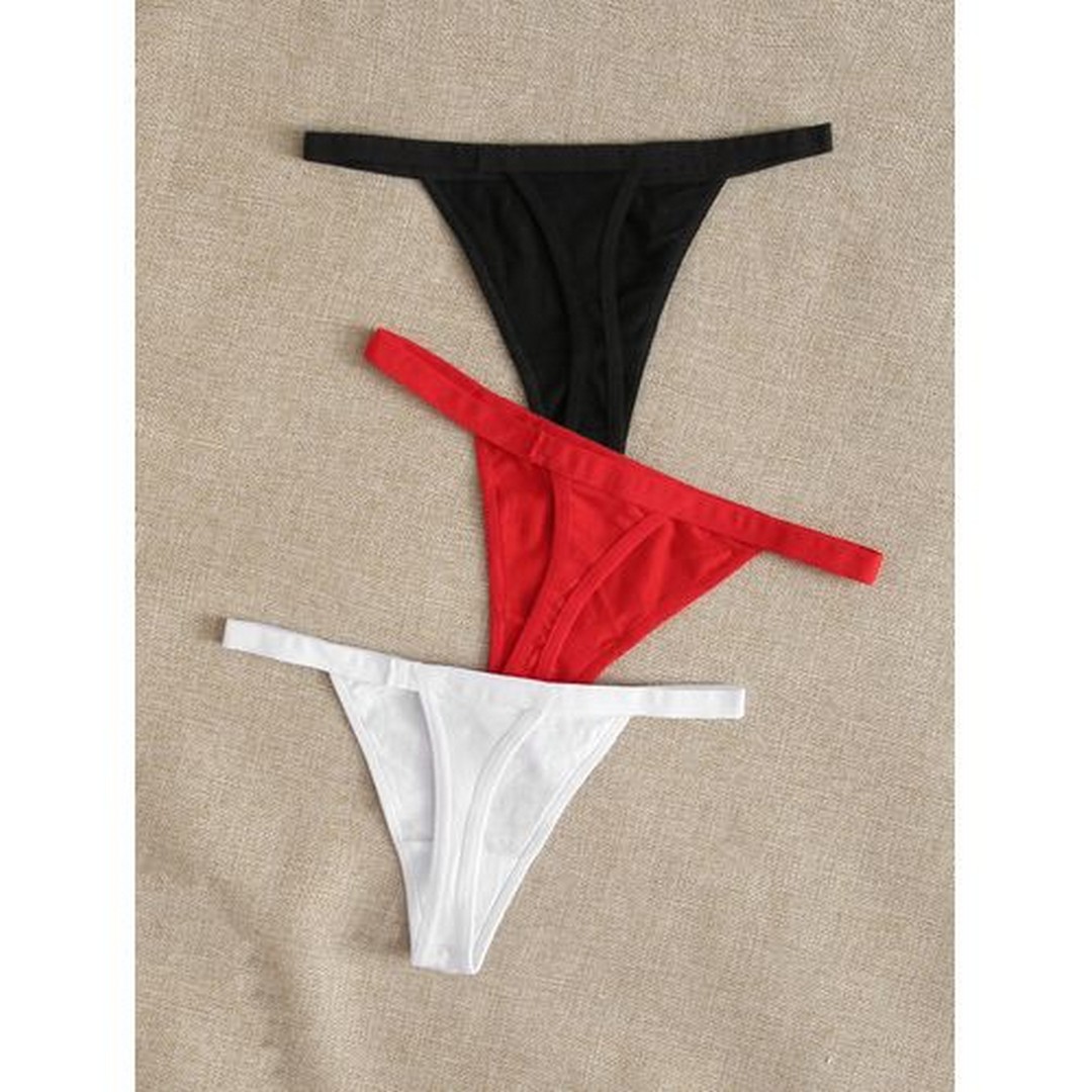 ميسيري أندروير مخفي قطن مسيري - 3 قطع