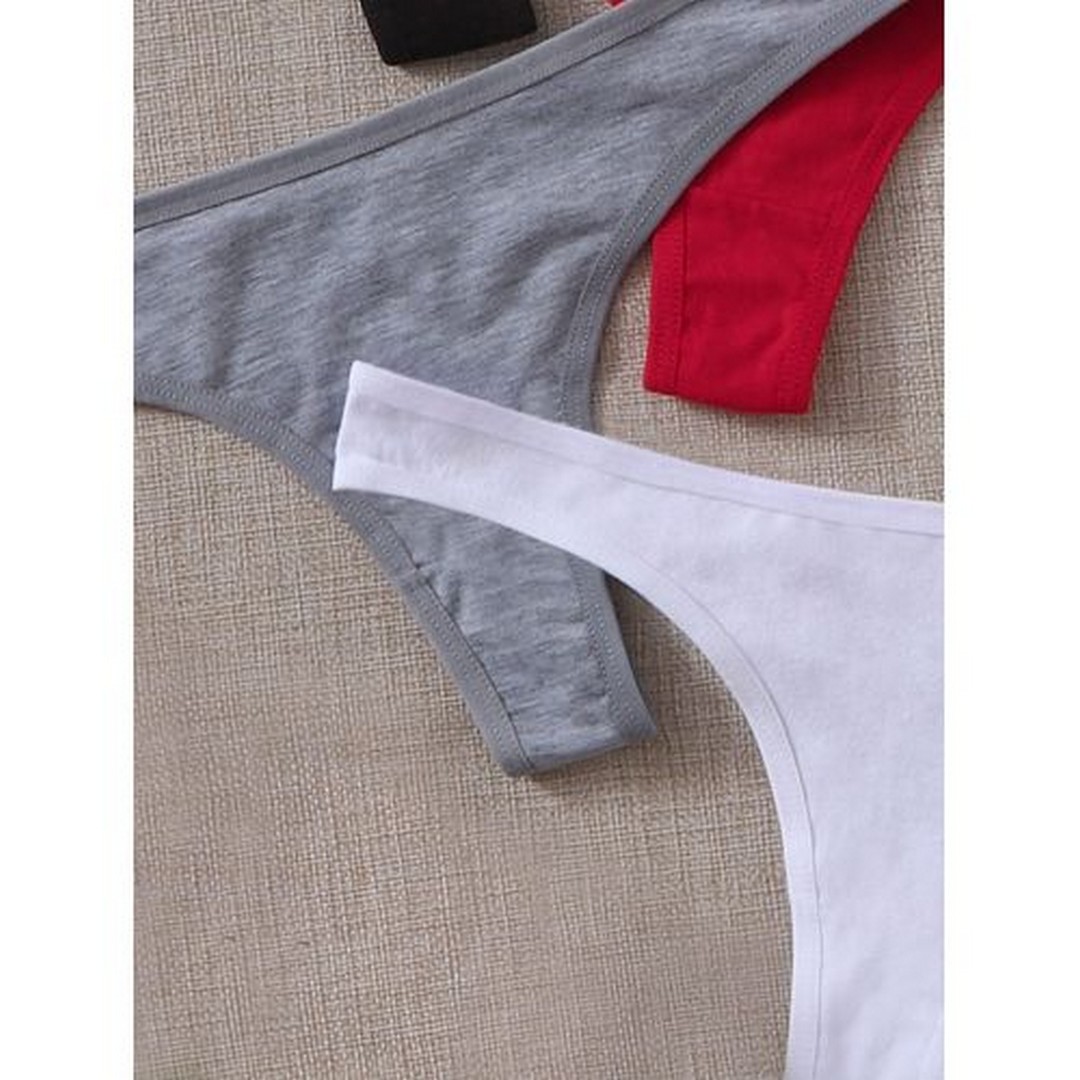 ميسيري بانتي حريمي رفيع قطن مسيري - 4 قطع