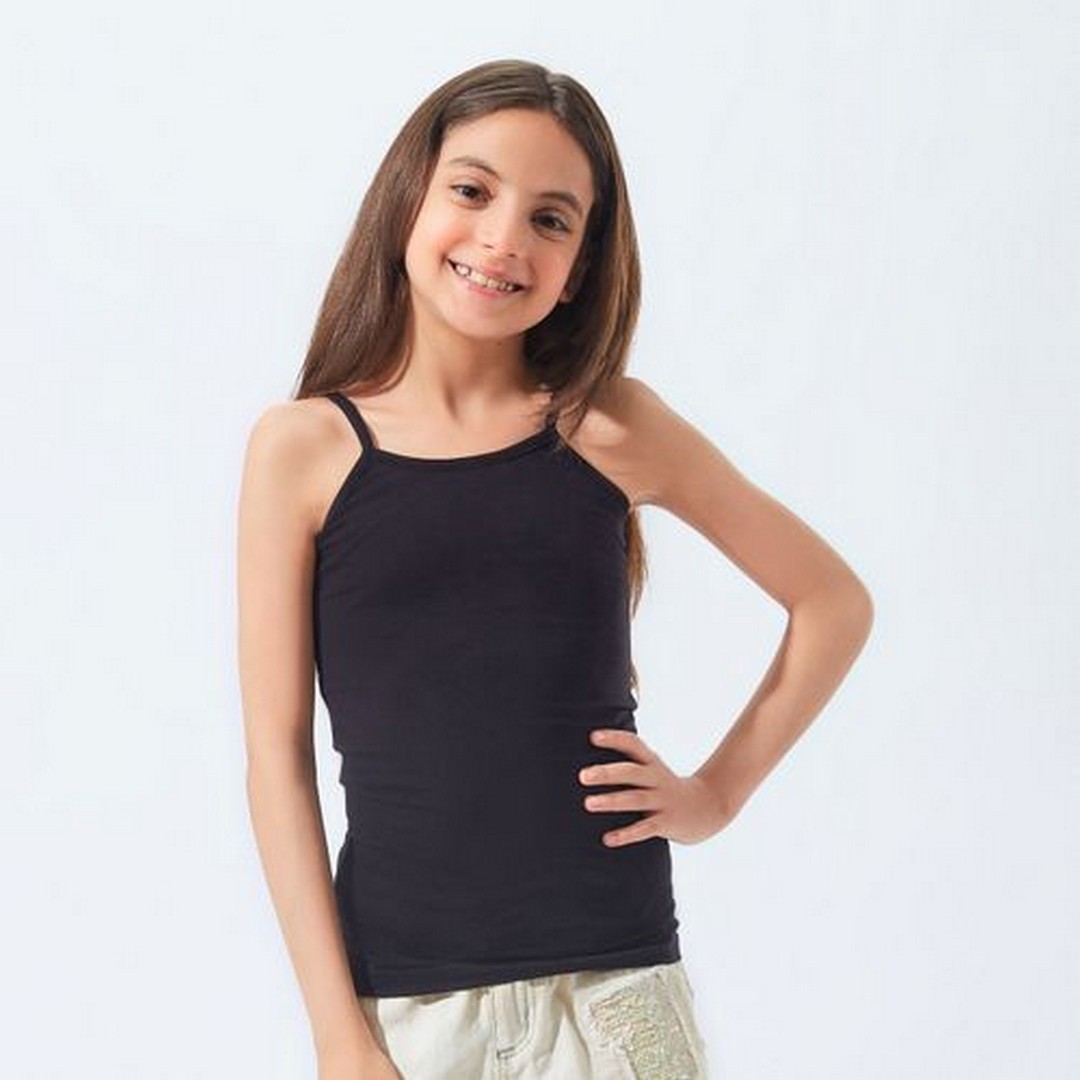 ميسيري توب للبنات قطونيل حمالة رفيعة - 2 قطعة