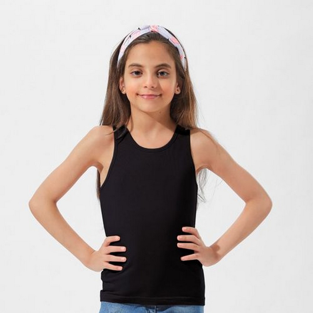 ميسيري فانلة حمالات للبنات سادة مسيري - 3 قطع