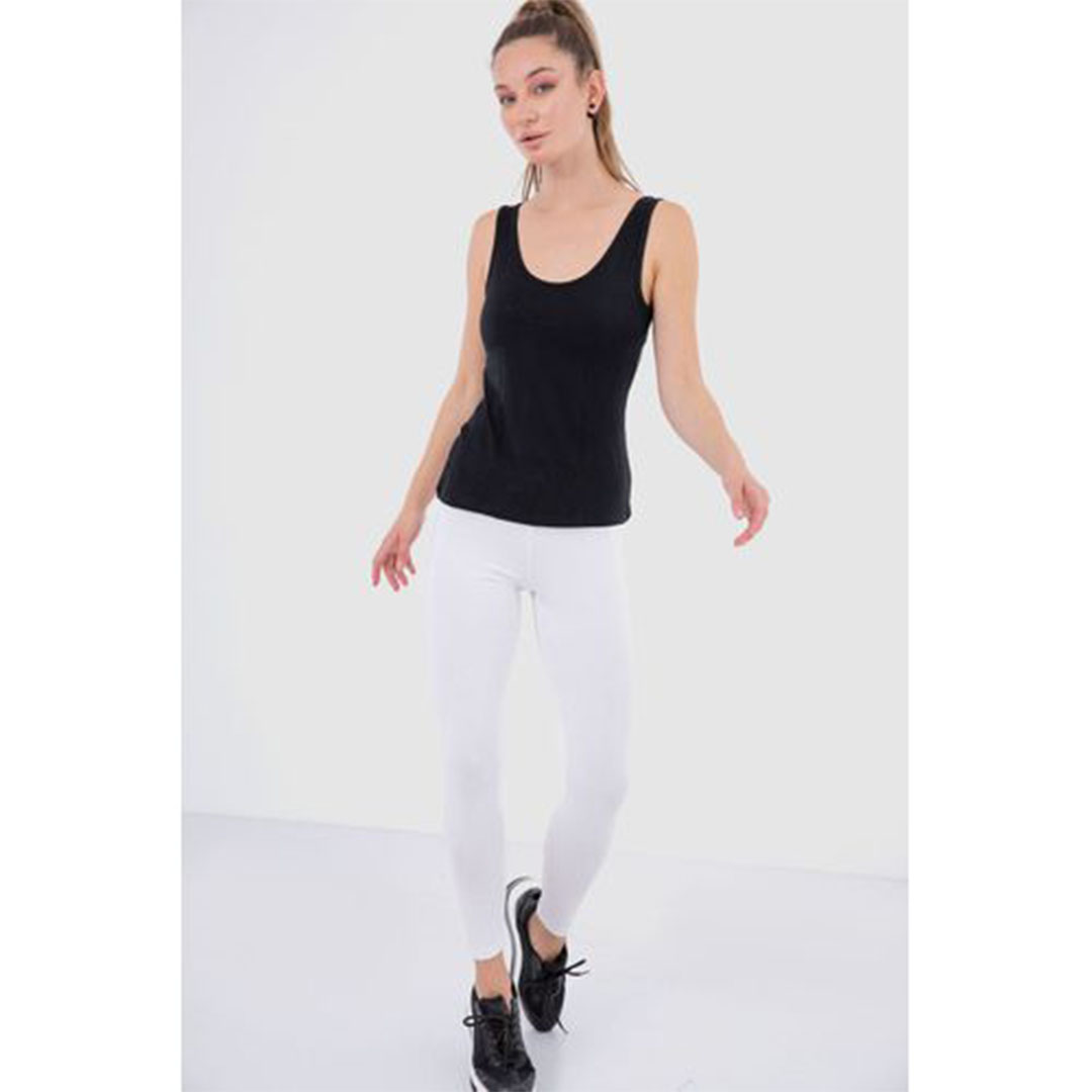 الميسيري تانك توب حريمي قطن - أسود