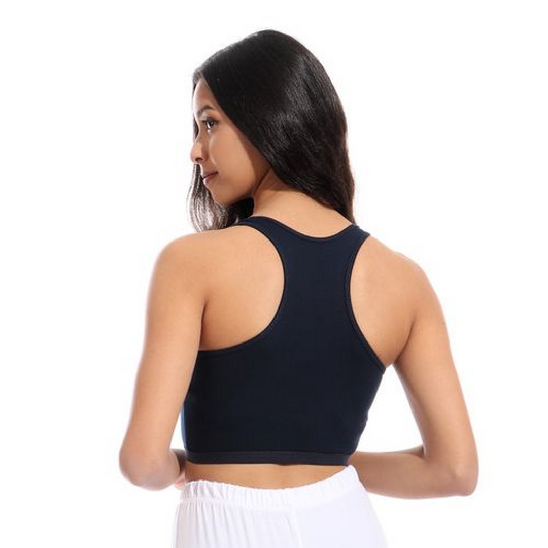 ميسيري توب حريمي رياضي قطن - أسود