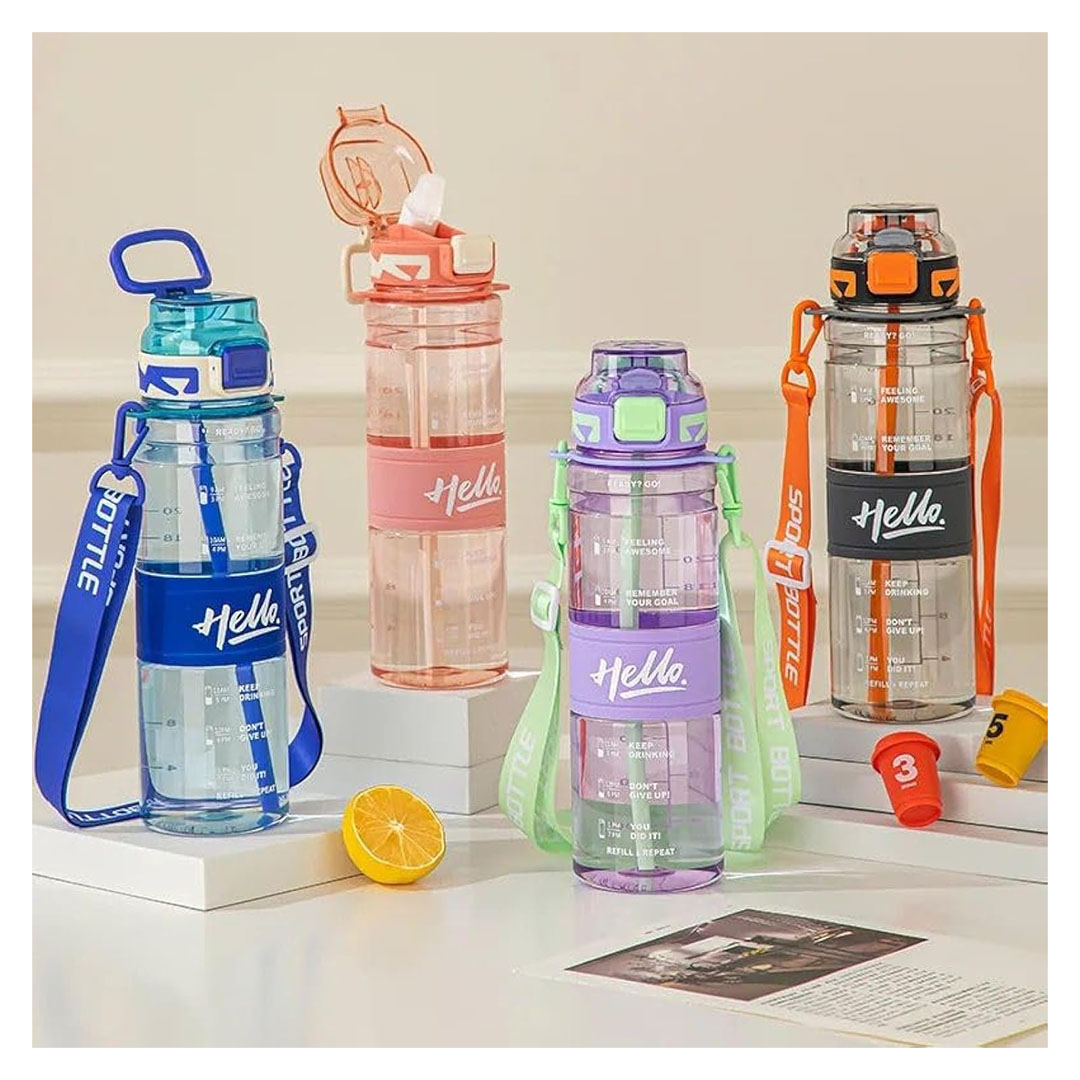 زجاجة مياة رياضية - 1 لتر