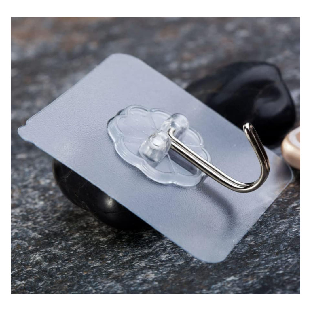 خطاف لاصق للحائط - 6 قطع