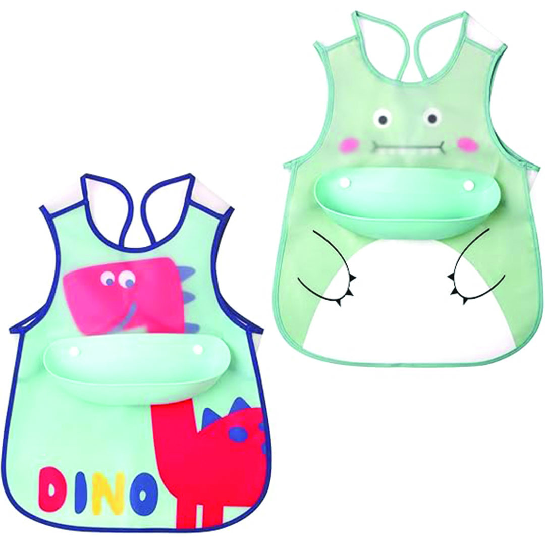 بافتة بيبي بلاستيك بجيب - متعددة الالوان