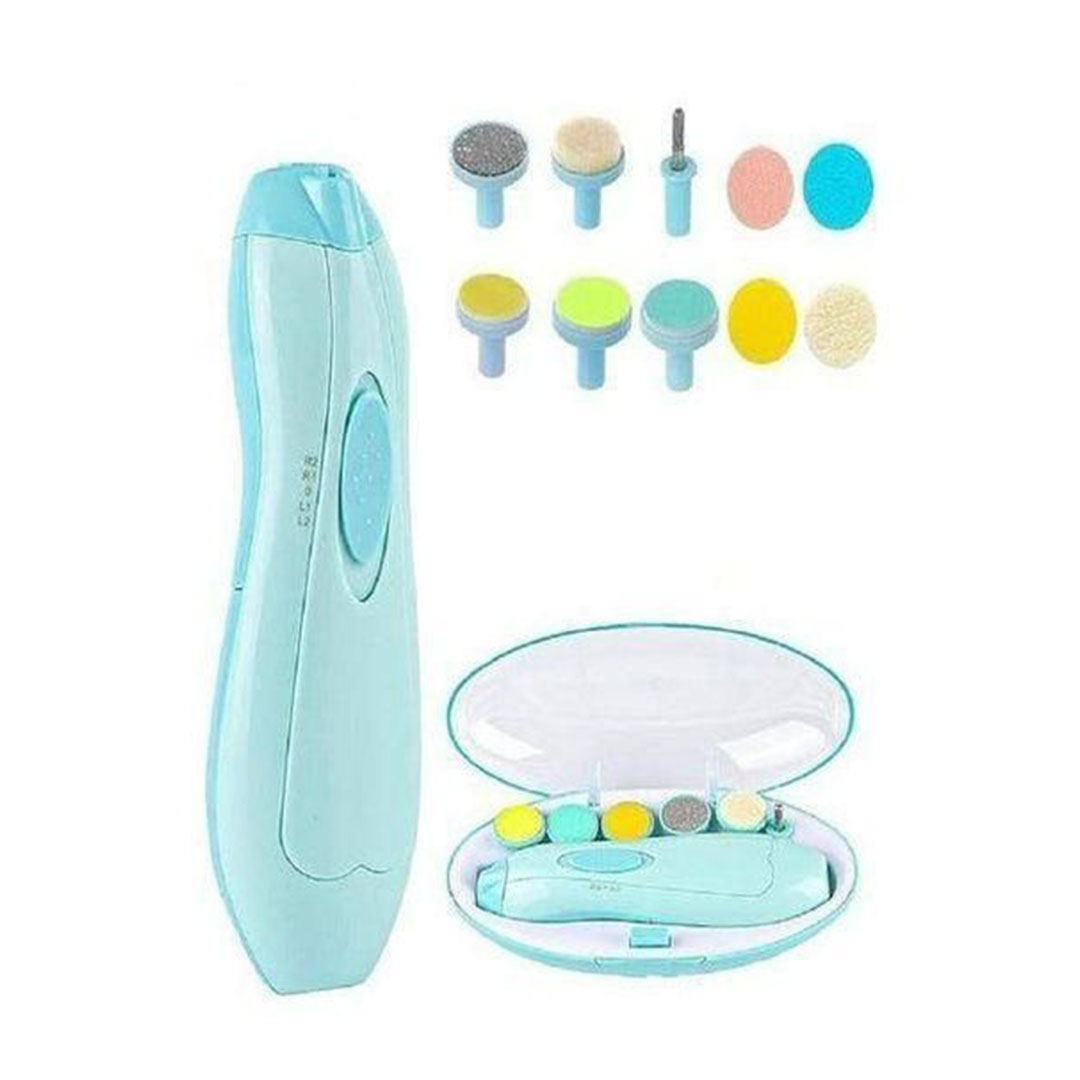 مجموعة مبرد أظافر كهربائي للأطفال – لبني