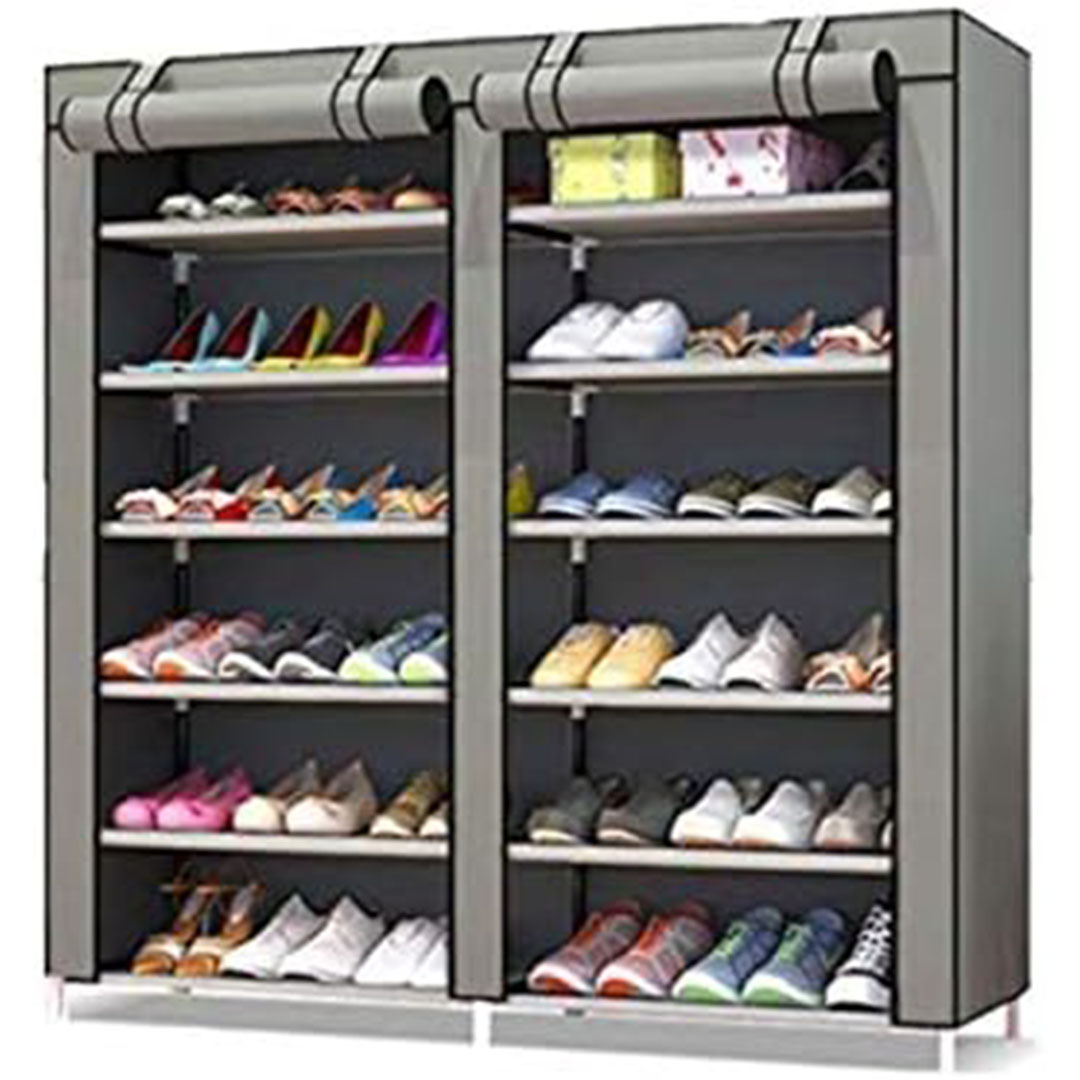 جزامة قماش 12 دور - رمادي