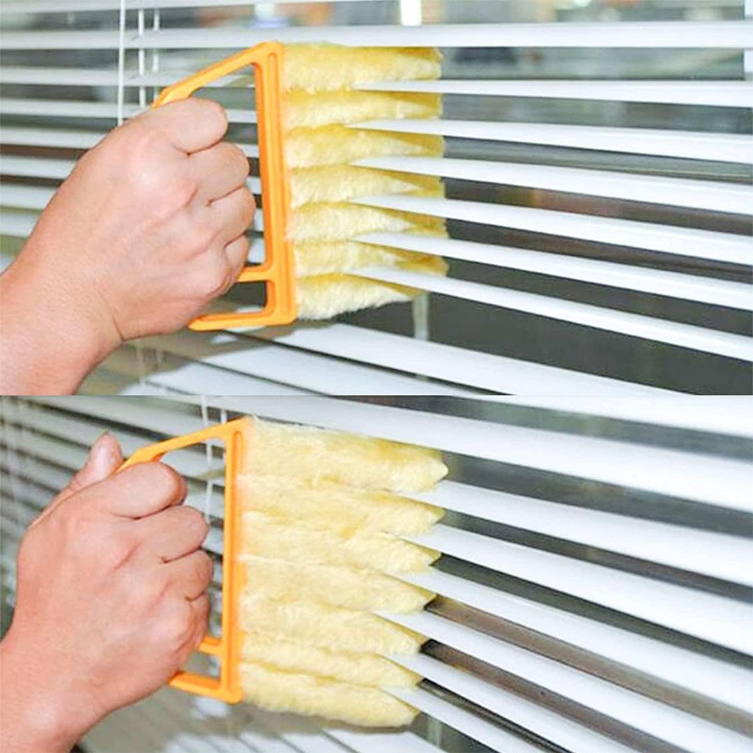 أداة تنظيف الستائر - 2 قطعة