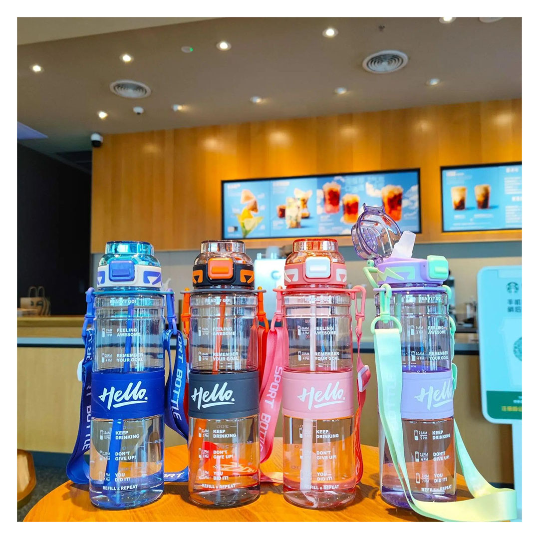 زجاجة مياة رياضية - 1 لتر