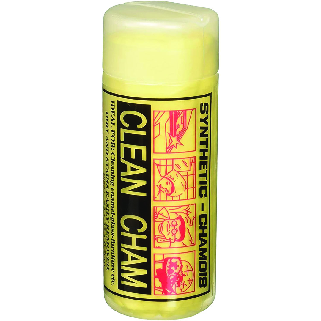 قماش شمواه صناعي لتنظيف السيارة - أصفر