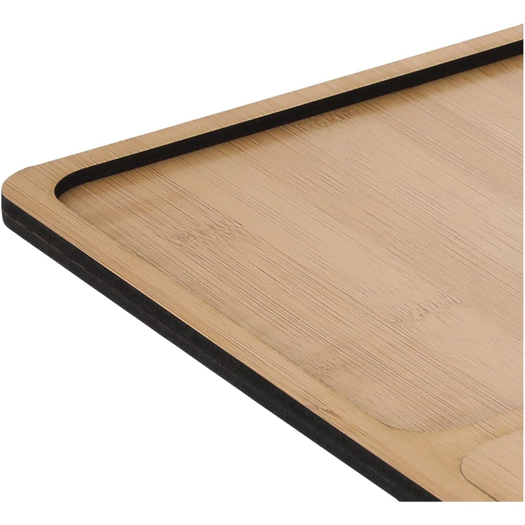 صواني وأطباق مقسمة - بني