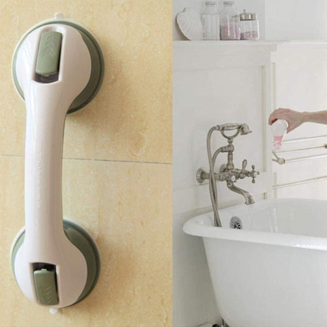 مسند زراع للحمام - أبيض/رمادي