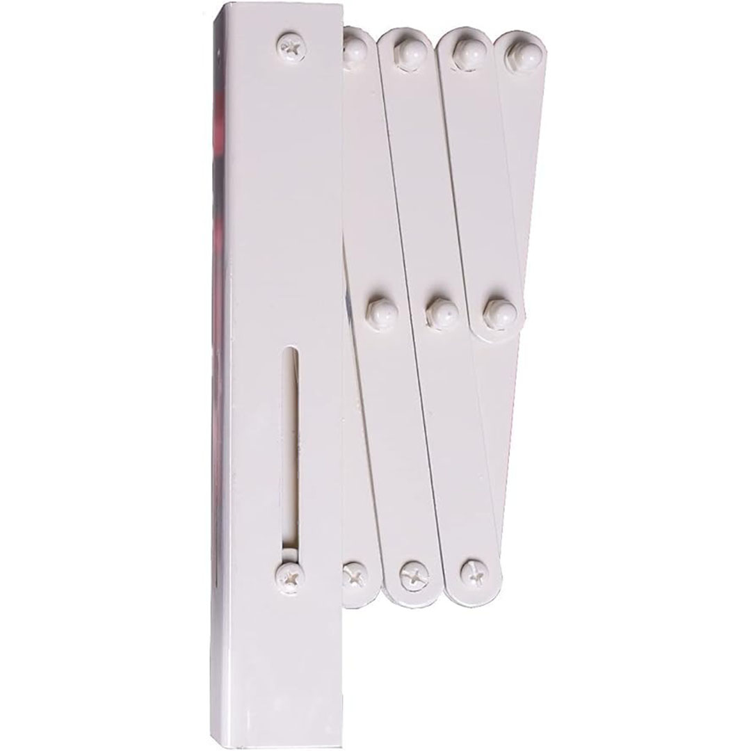 منشر حائط قابل للطي - فضي - 6 حبل