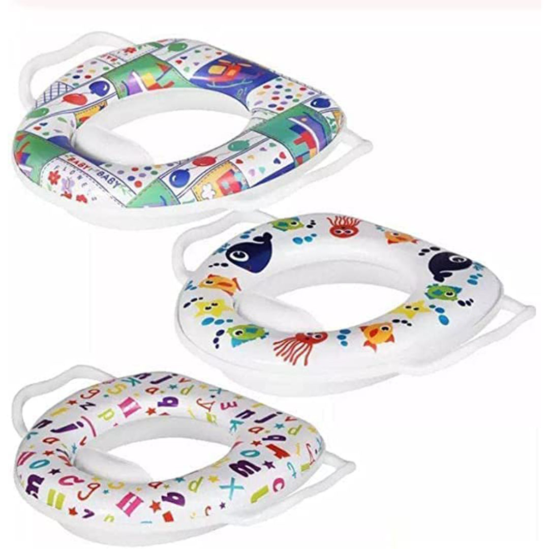 قاعدة تدريب أطفال على الحمام مبطنة