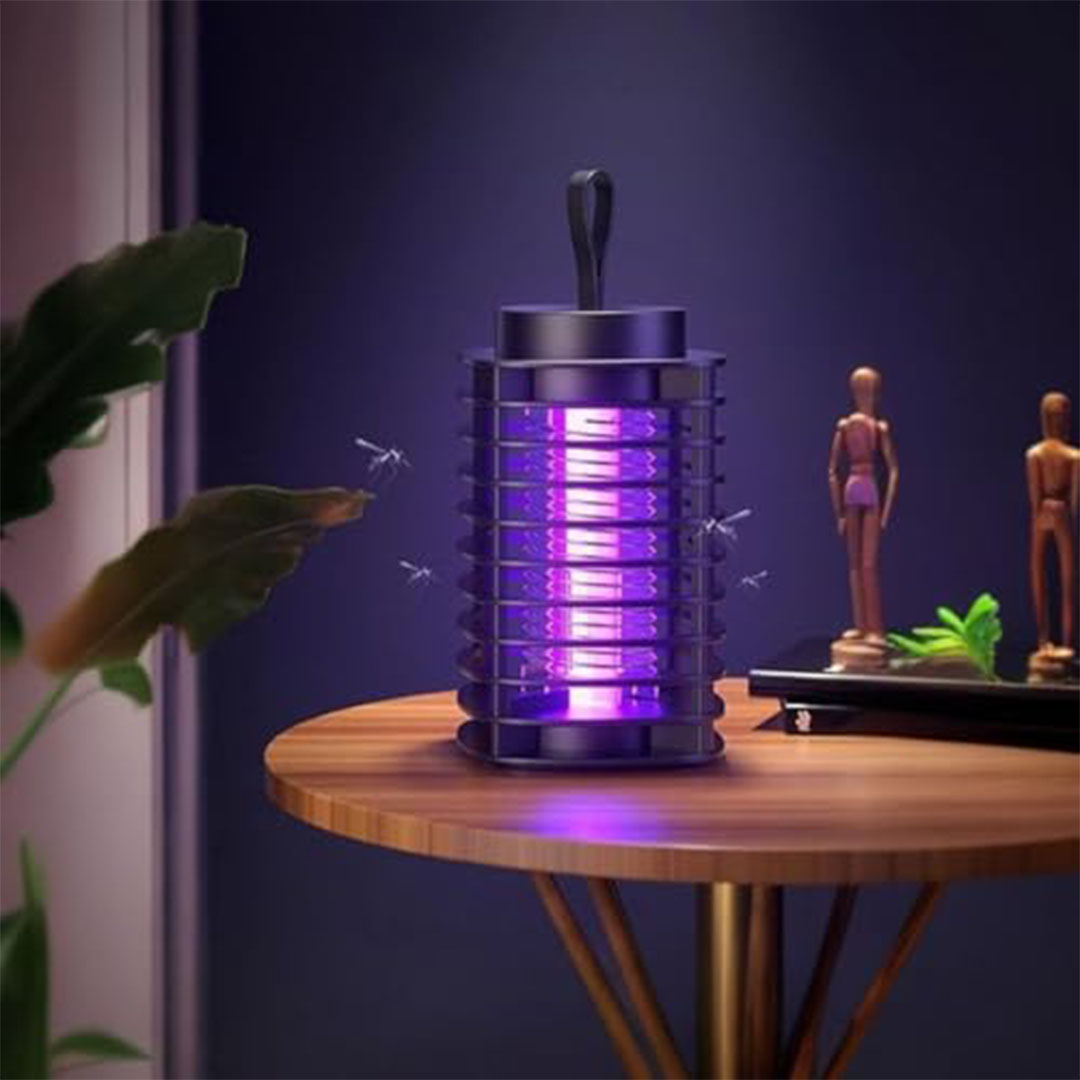 مصيدة ناموس LED كهربائية بإنارة سلك 80 سم - 1800 فولت - 3 وات