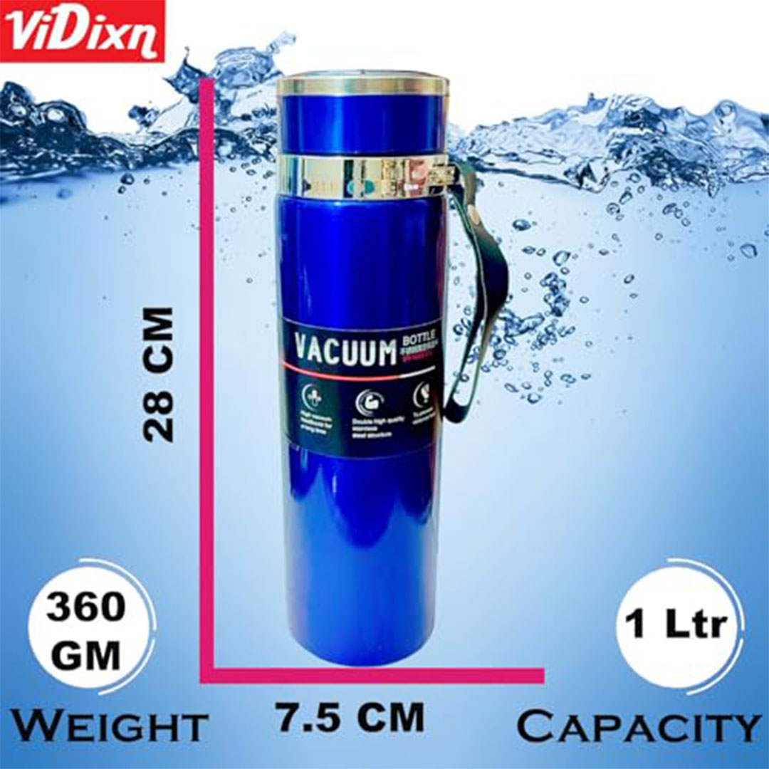 ترمس استانلس لحفظ المشروبات الساخنة والباردة - ١ لتر