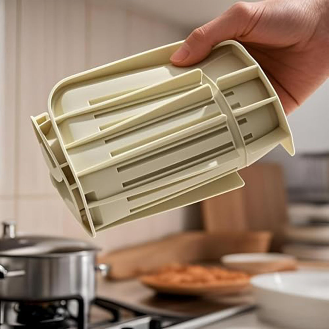 قاعدة حوض سيليكون مع منظم