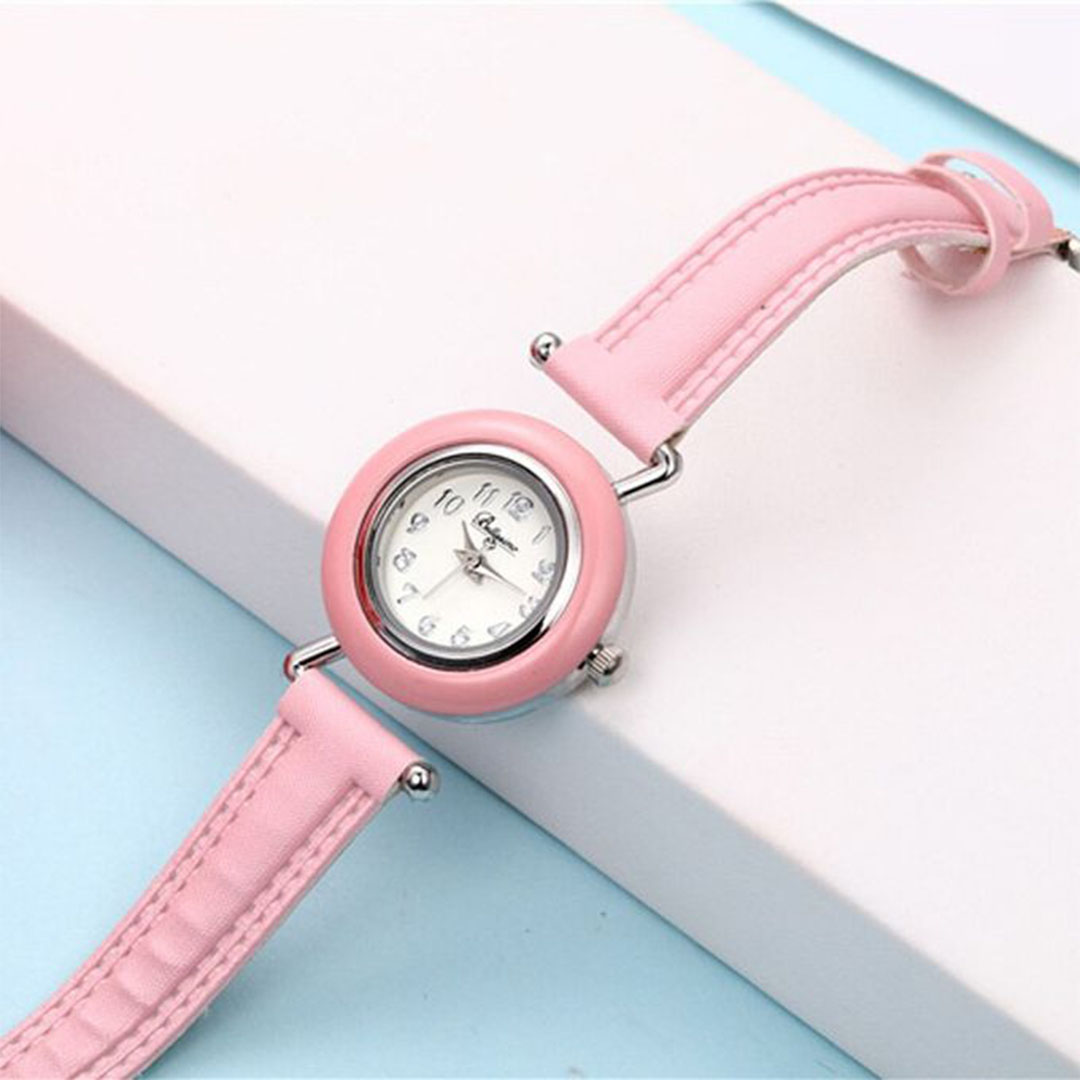 ساعة يد حريمي - 20 ملم - 6 أستيك