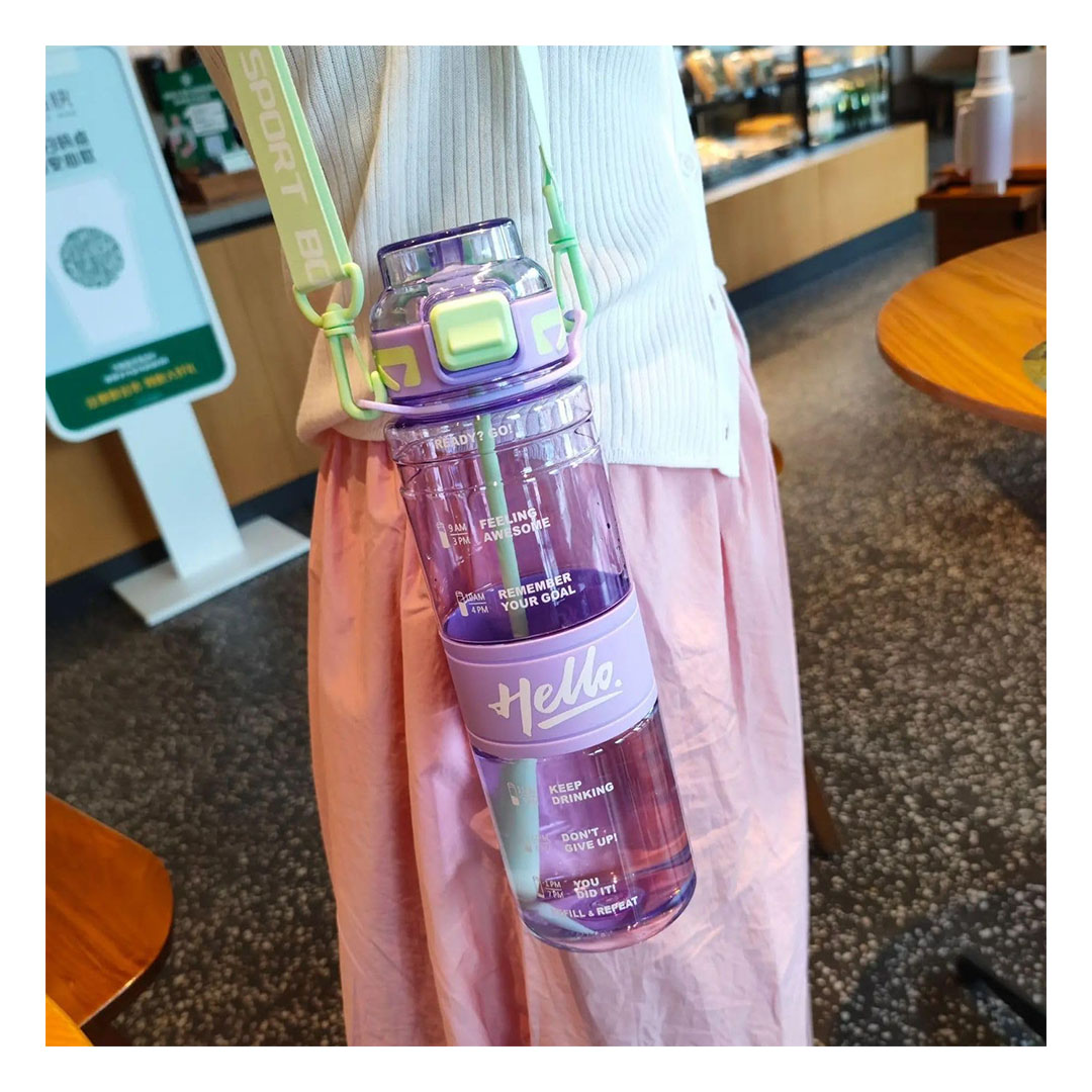 زجاجة مياة رياضية - 1 لتر