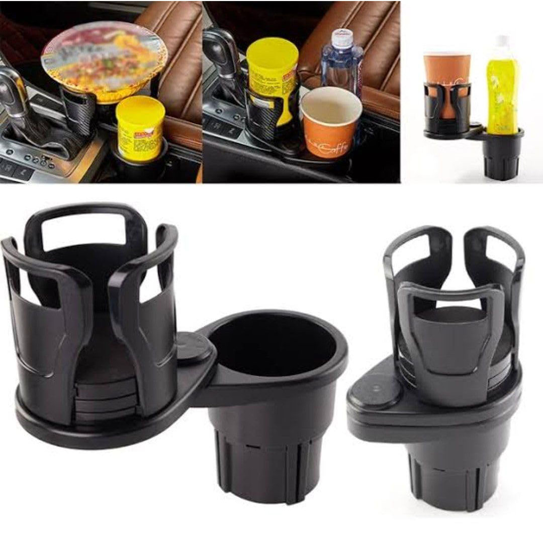 حامل أكواب السيارة قابل للتوسيع - 360 درجة