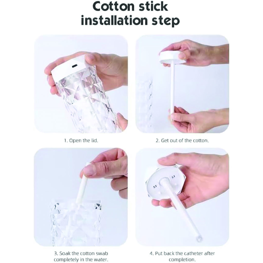 معطر هواء كهربائي محمول - شفاف