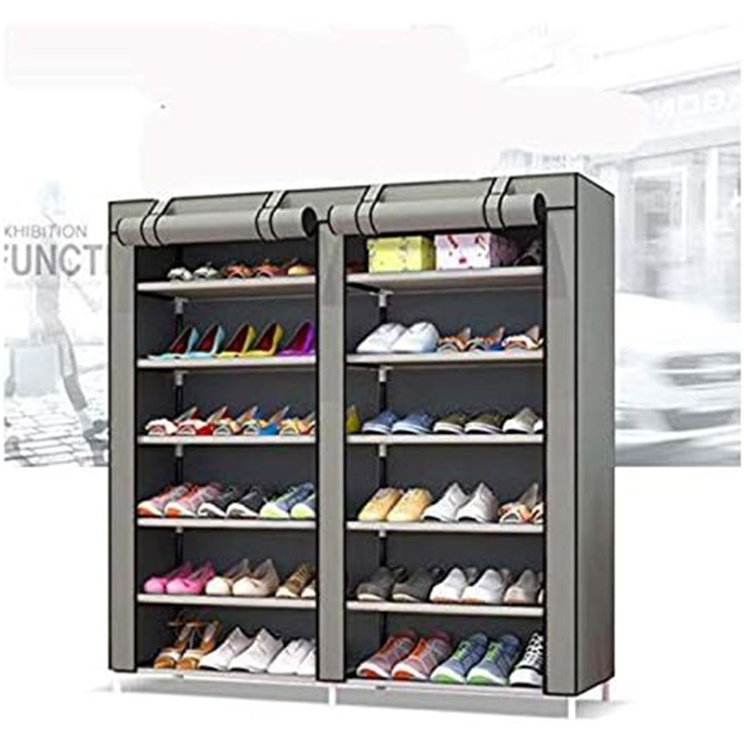 جزامة قماش 12 دور - رمادي