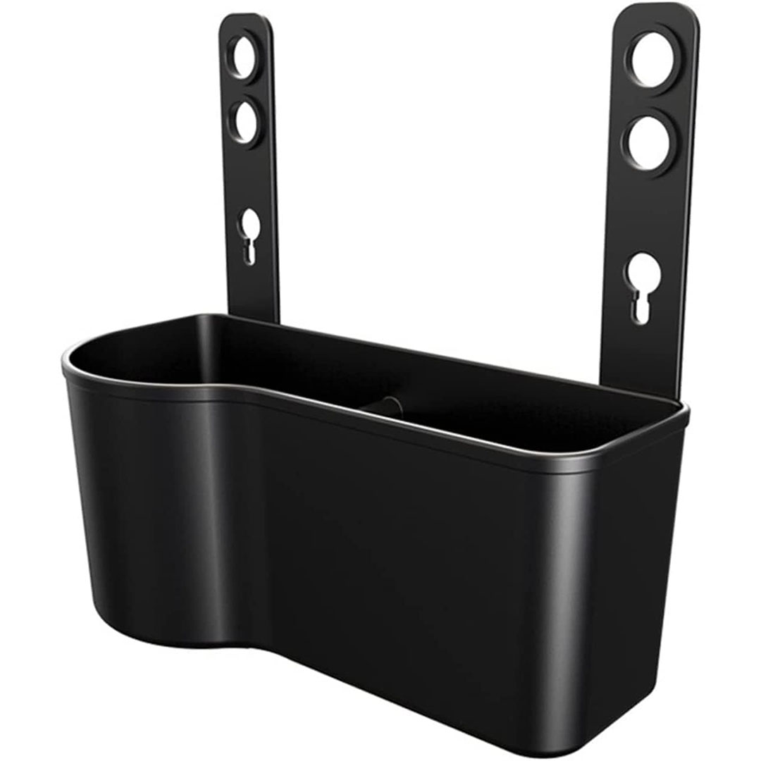 حامل أكواب للتعليق بمسند رأس السيارة - أسود