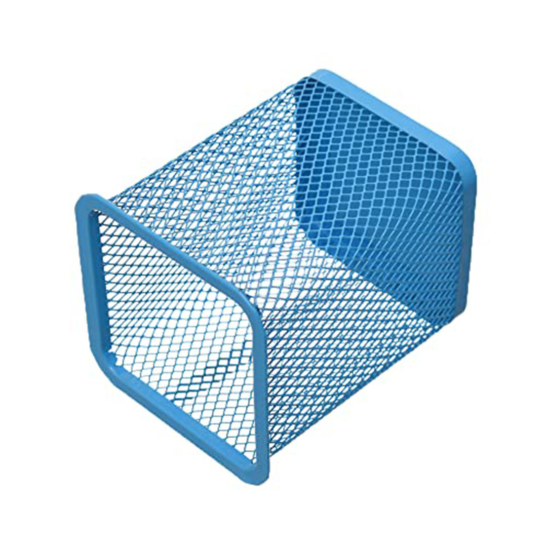 حامل أقلام معدني - أزرق