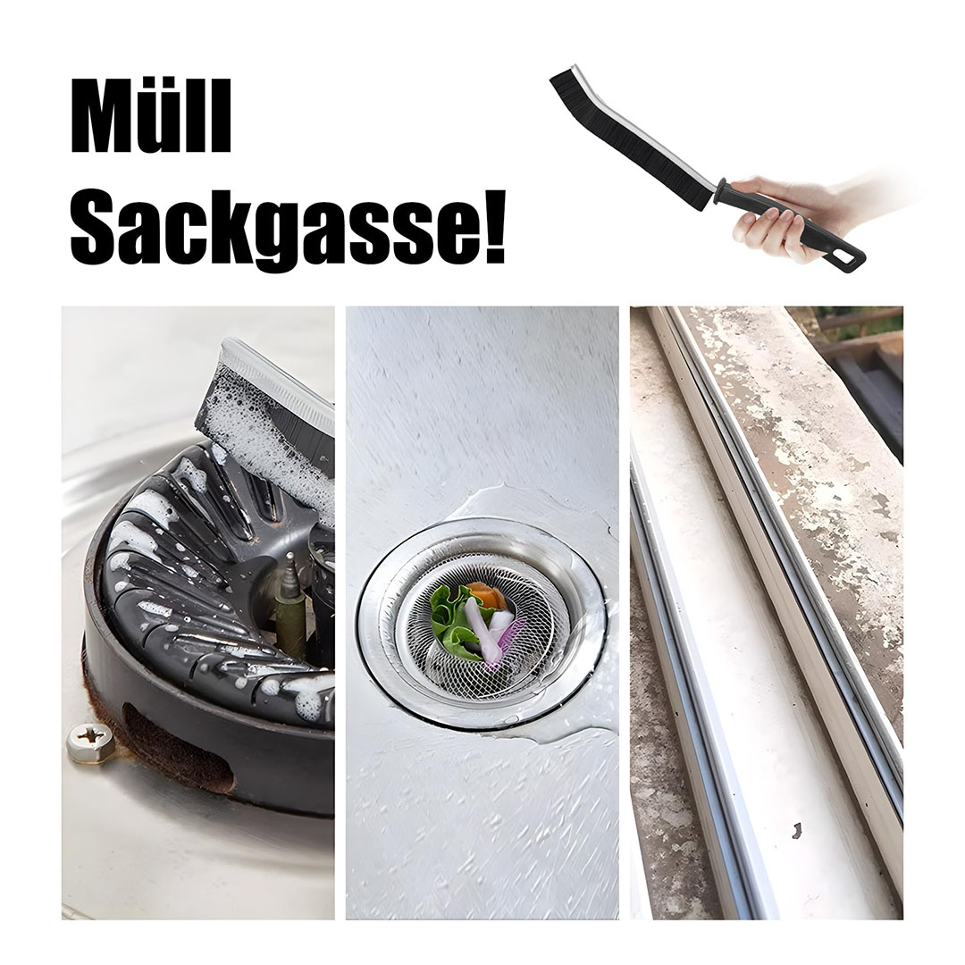 فرشاة تنظيف الزوايا - أسود