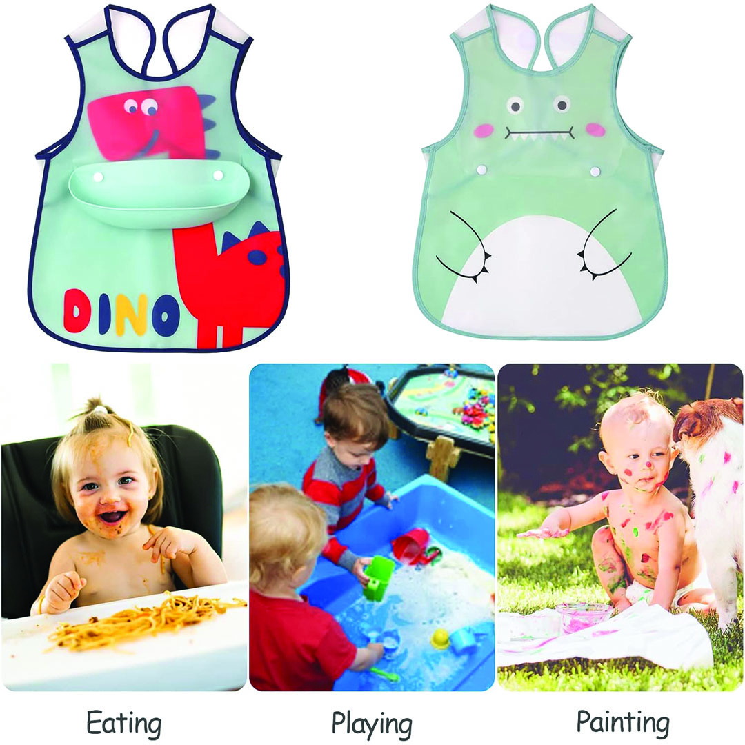 بافتة بيبي بلاستيك بجيب - متعددة الالوان