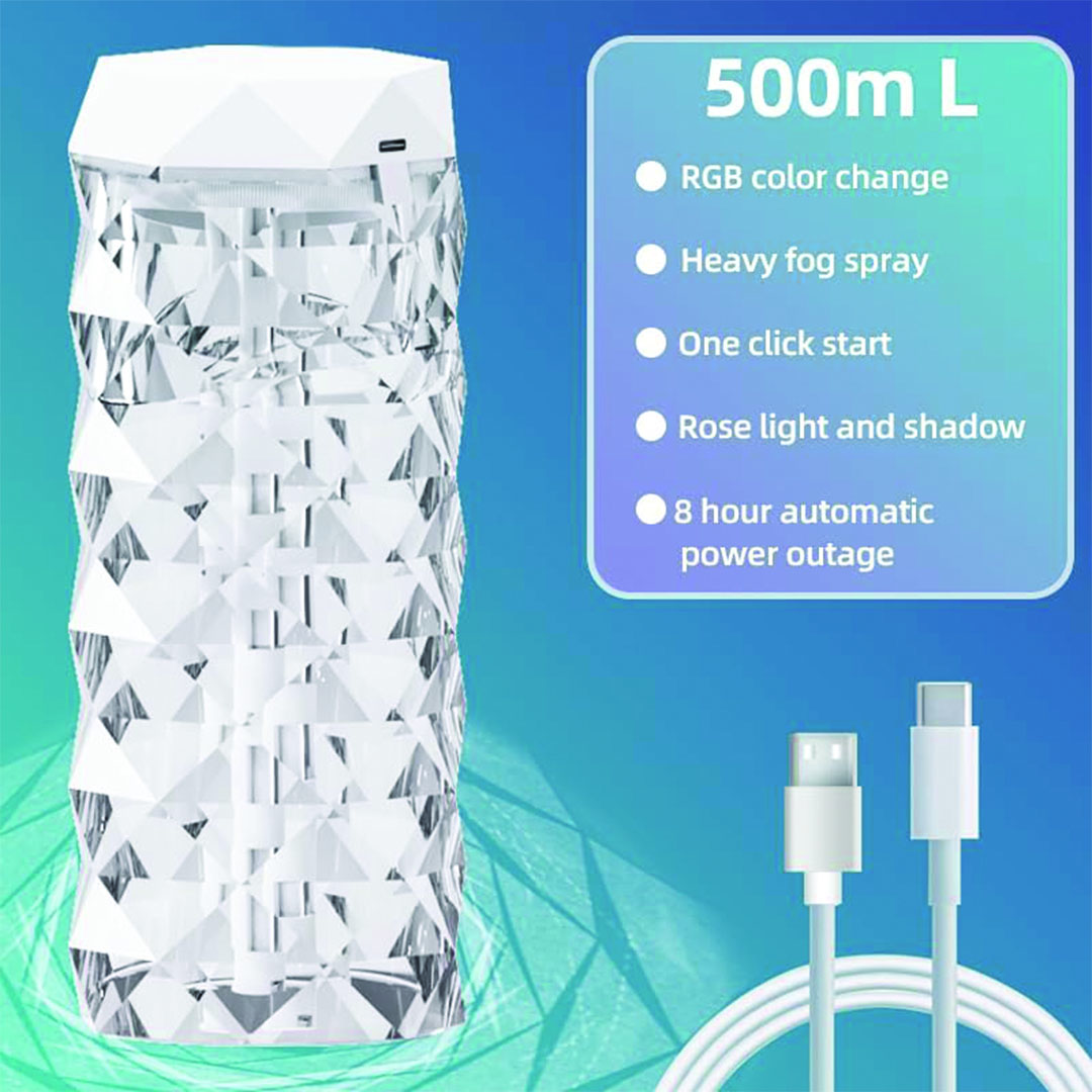 معطر هواء كهربائي محمول - شفاف