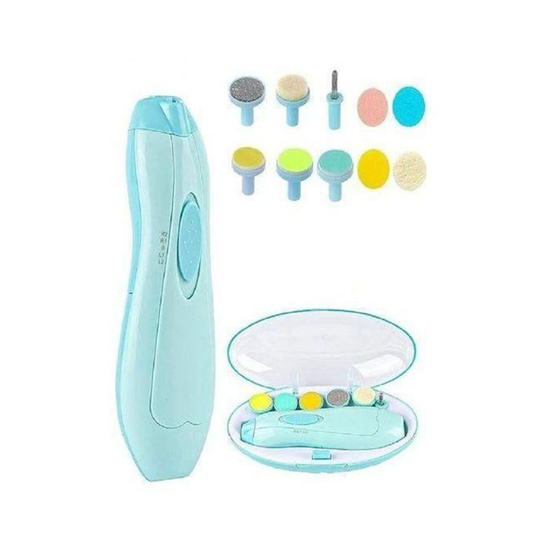 مجموعة مبرد أظافر كهربائي للأطفال – لبني