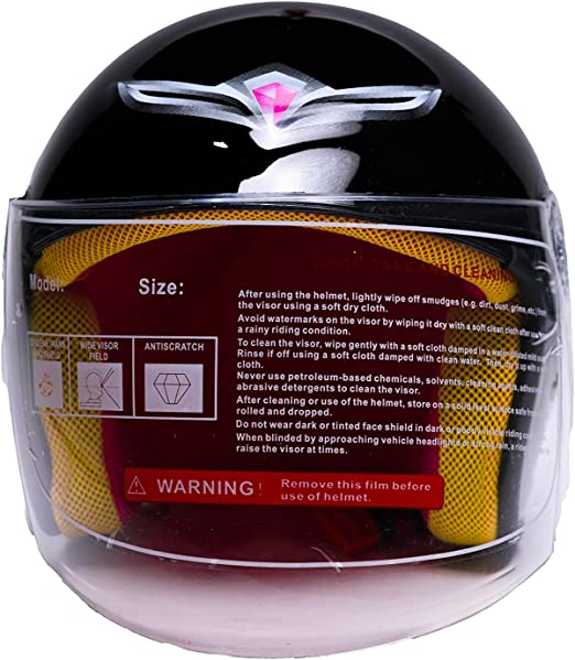 Kids Head Helmet - Yellow - MC004